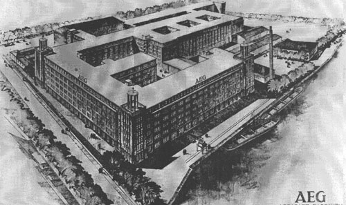 AEG Apparatefabriken Berlin-Treptow um 1937